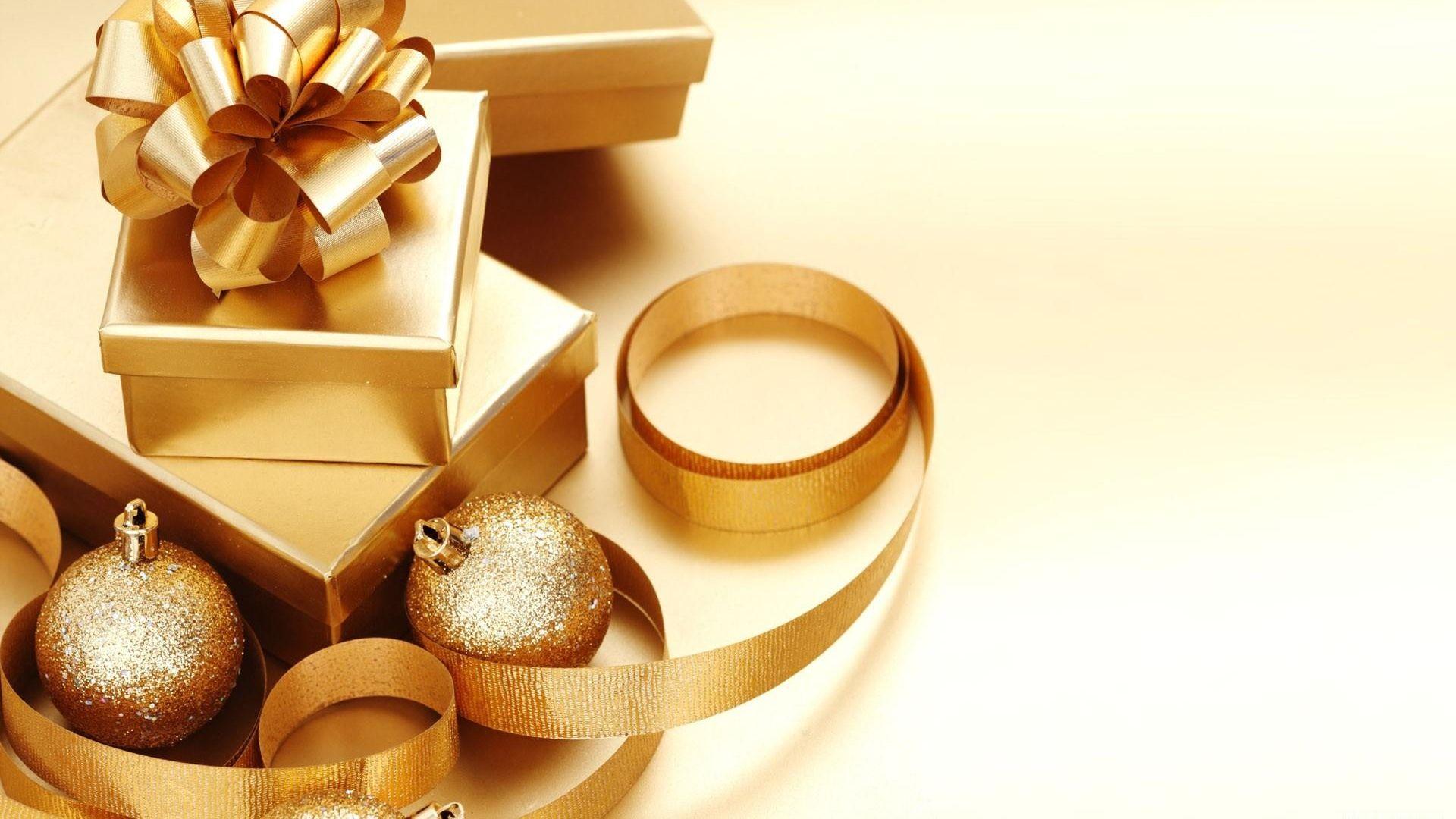 1920x1080 Download Wallpaper 1920x1080 gifts, bow, ribbon, christmas