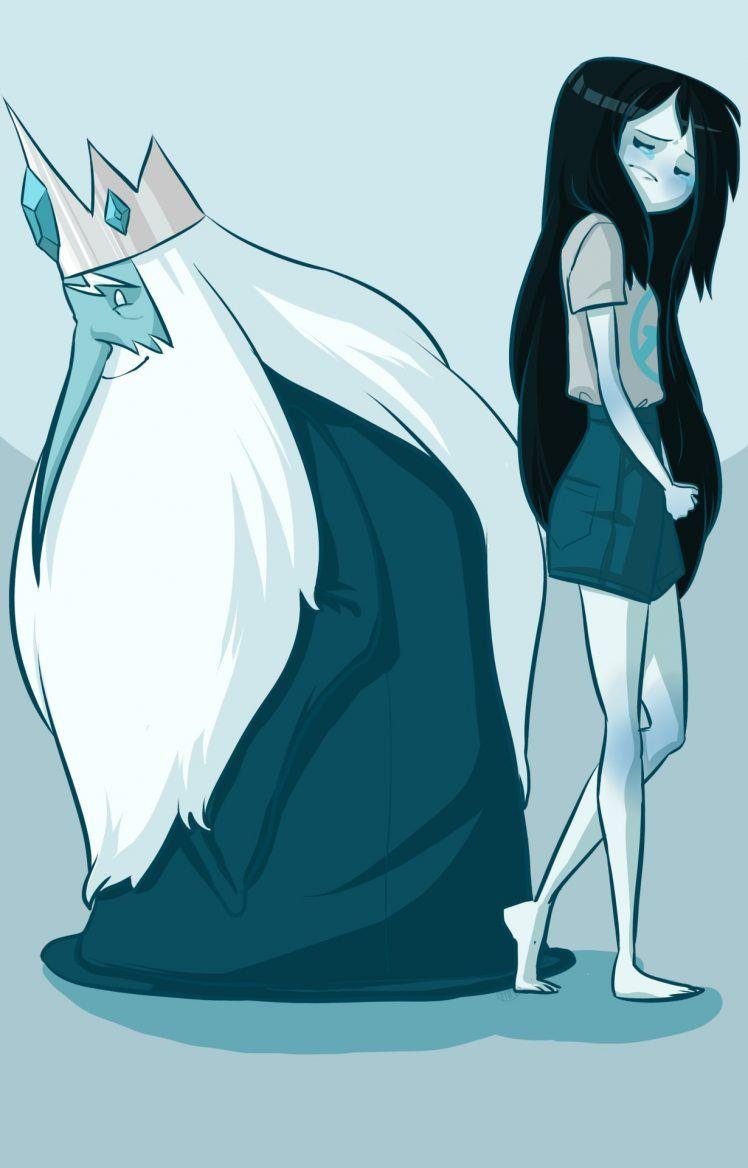 748x1168 Marceline the vampire queen, Ice King, Cartoon, Adventure Time