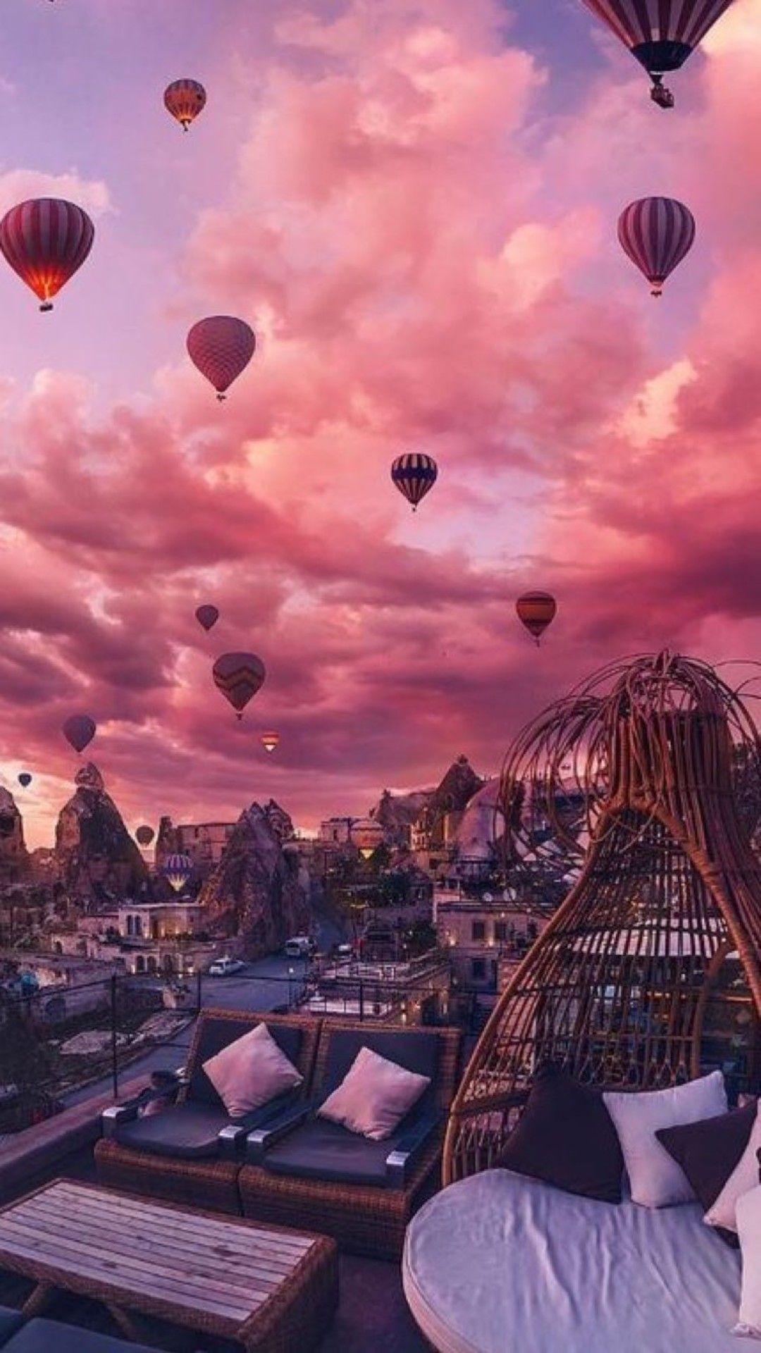 1080x1920 Balloon Festival in Turkey ❤ Like in a beautiful dream. Hot air