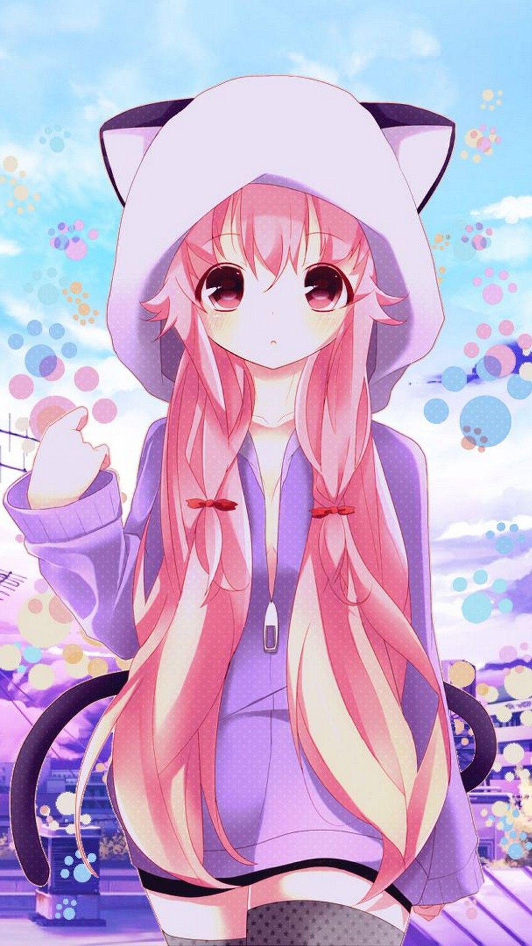 Cute Anime Iphone Wallpapers Top Free Cute Anime Iphone Backgrounds Wallpaperaccess