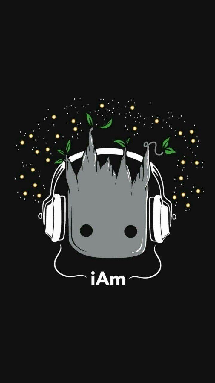 720x1280 Baby Groot Wallpaper. Papeis de parede coloridos, Papel de