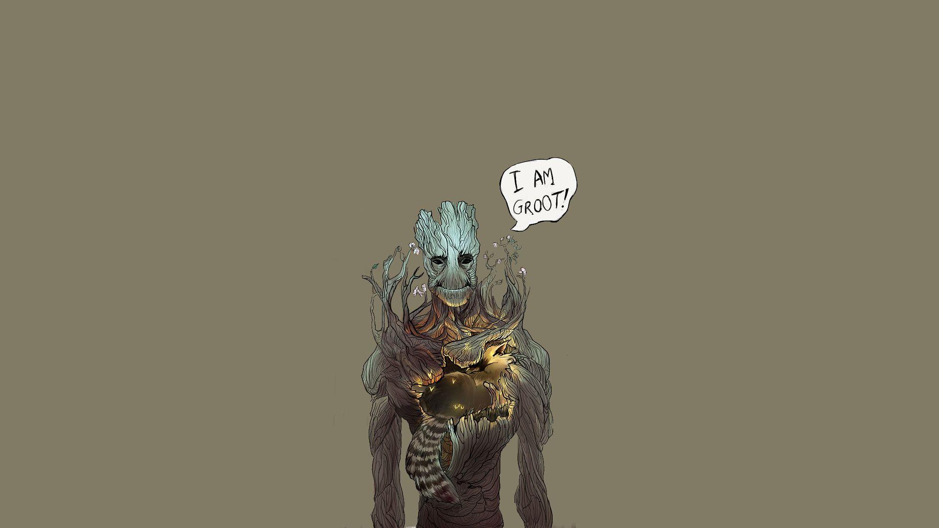 1920x1080 Free download Well I am Groot alternativeart [1920x1080]
