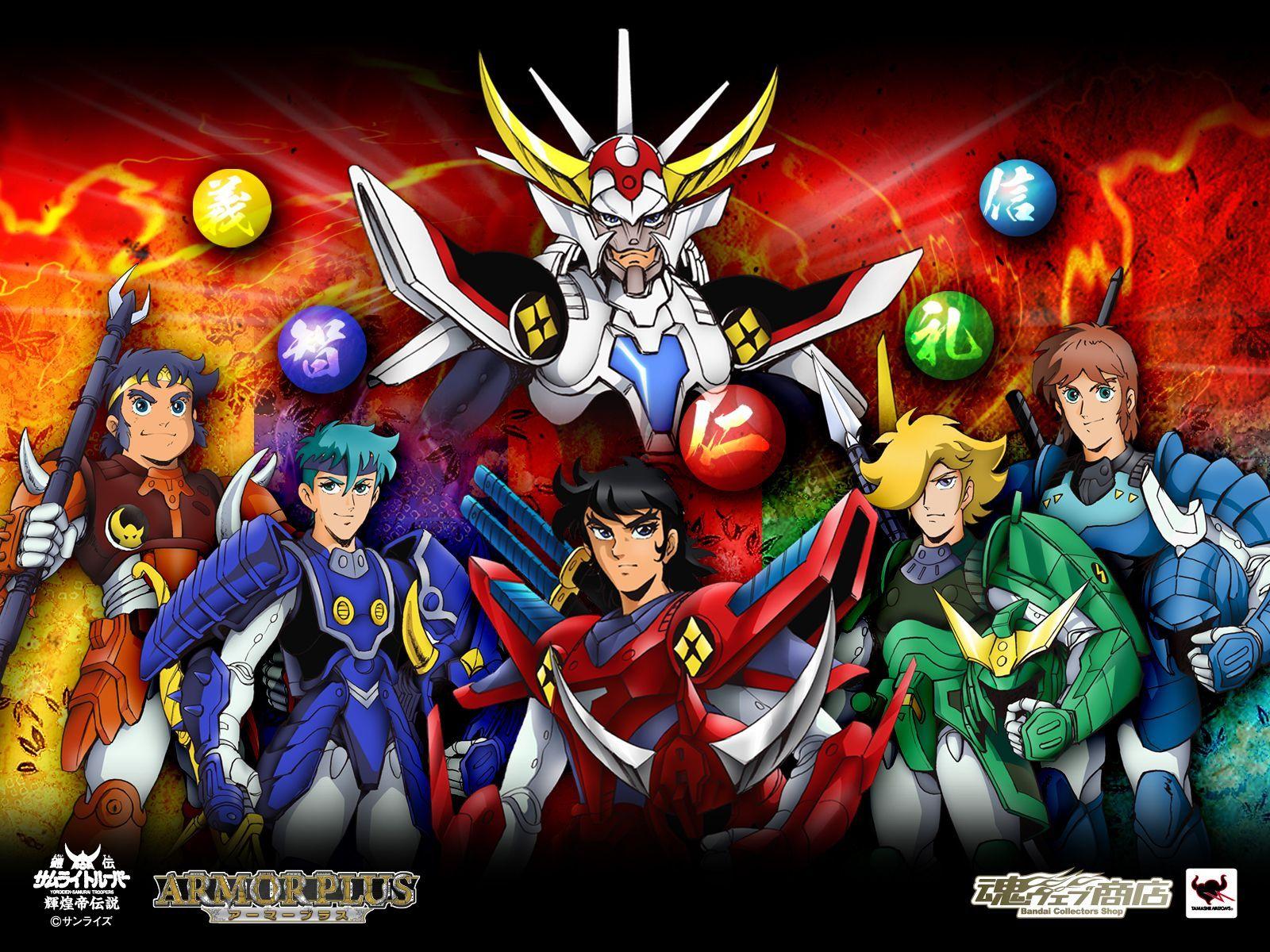 1600x1200 Best Ronin Warriors / Samurai Troopers Wallpaper image