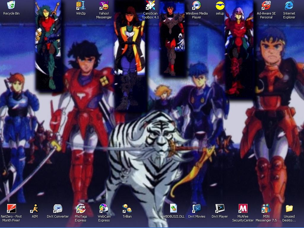 1024x768 Free download Ronin Warriors by HieiSQueen [1024x768]