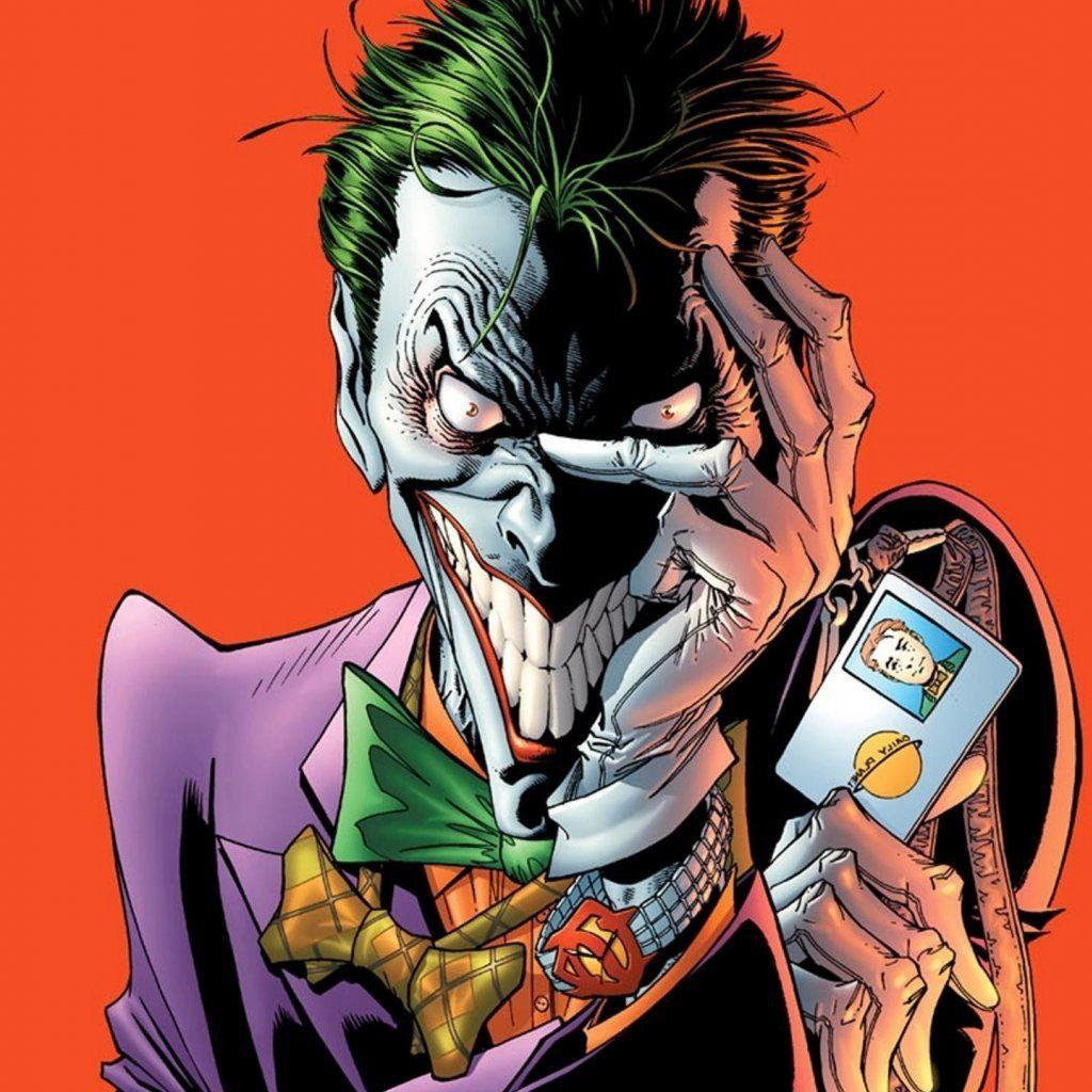 1024x1024 Free download Batman Comic Cover Joker 13360 HD Wallpaper