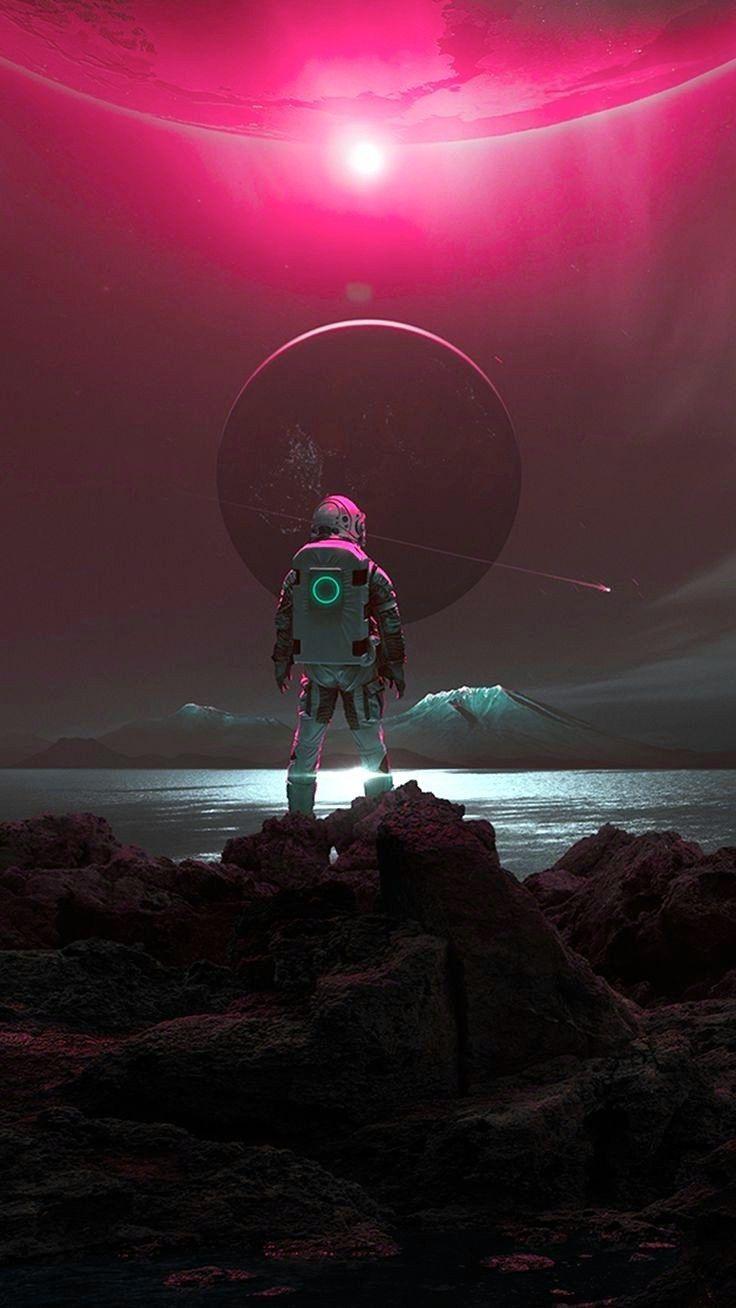 736x1308 Best Free Astronaut Phone Wallpaper. Background cool. Space