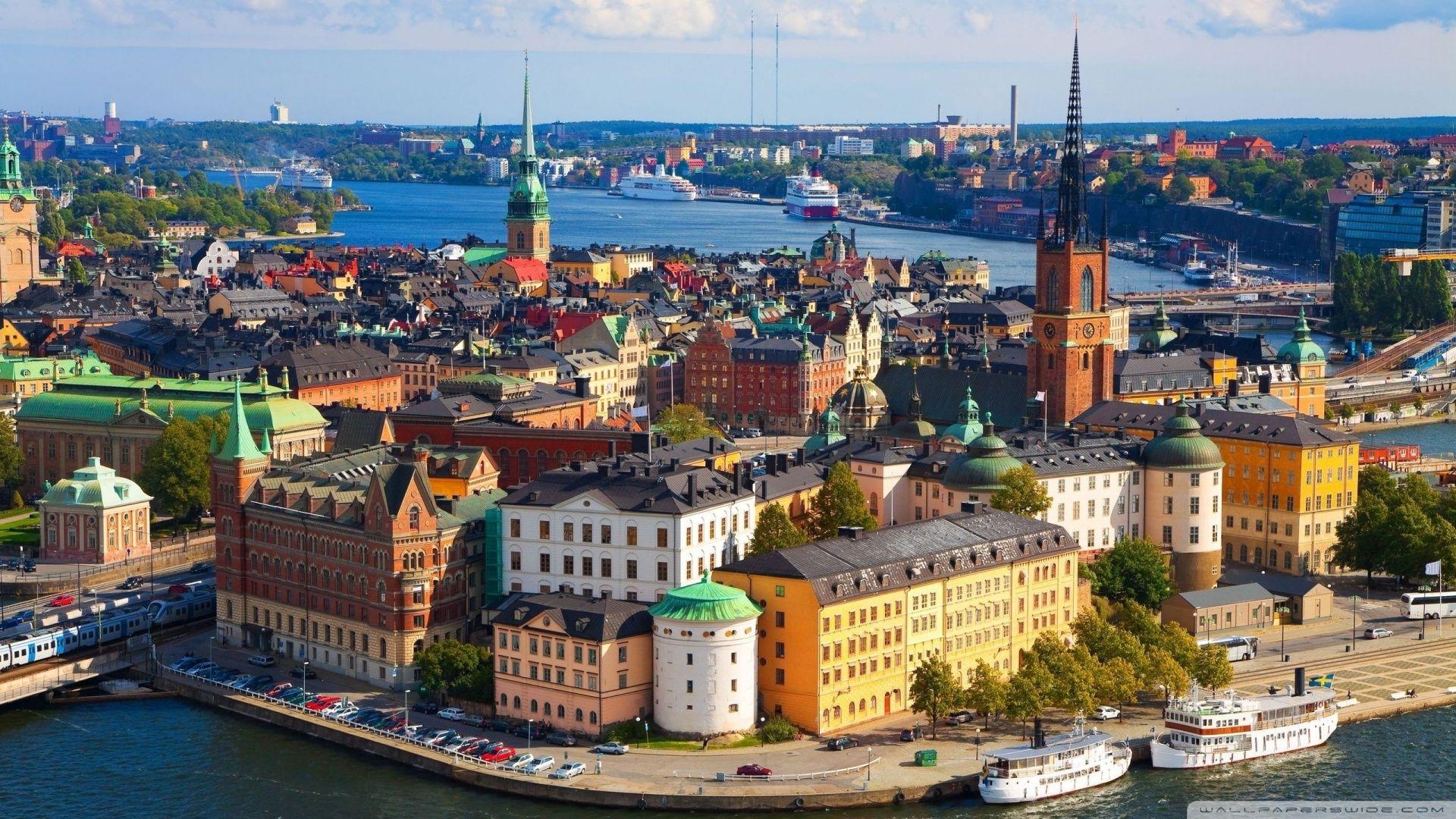 1920x1080 Stockholm, Sweden, Europe Ultra HD Desktop Background Wallpaper