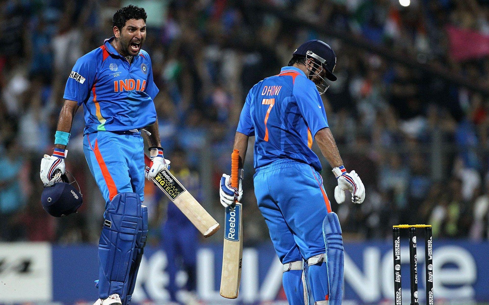 1920x1200 Cricket, Indian Cricket Team, Mahendra Singh Dhoni, Yuvraj Singh