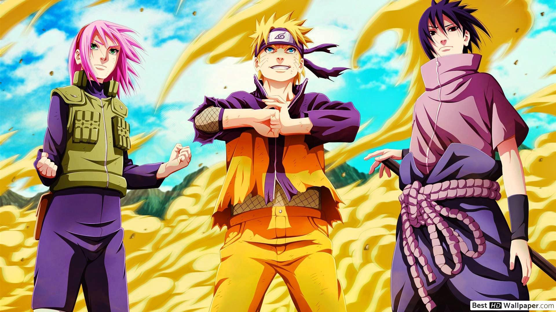 1920x1080 Naruto Shippuden Uzumaki, Sasuke Uchiha, Sakura Haruno HD