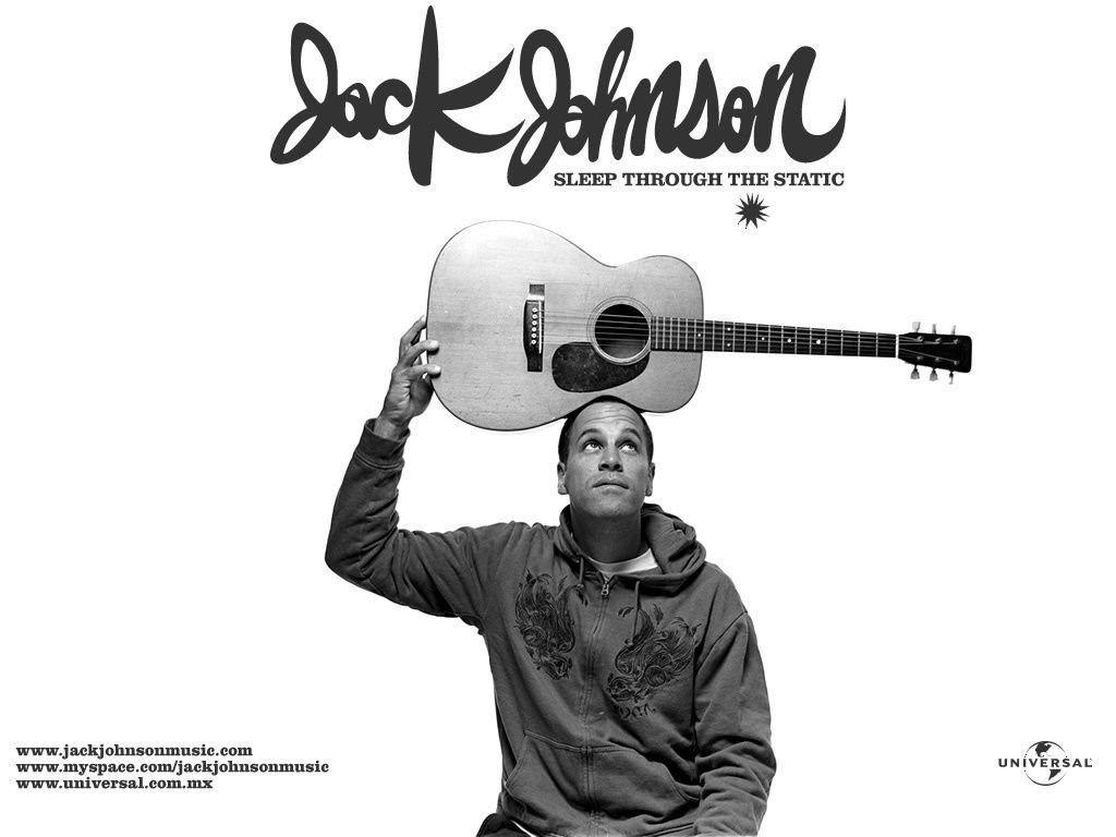 1024x768 Jack Johnson Com Violão Preto E Branco 4K HD Wallpaper Desktop