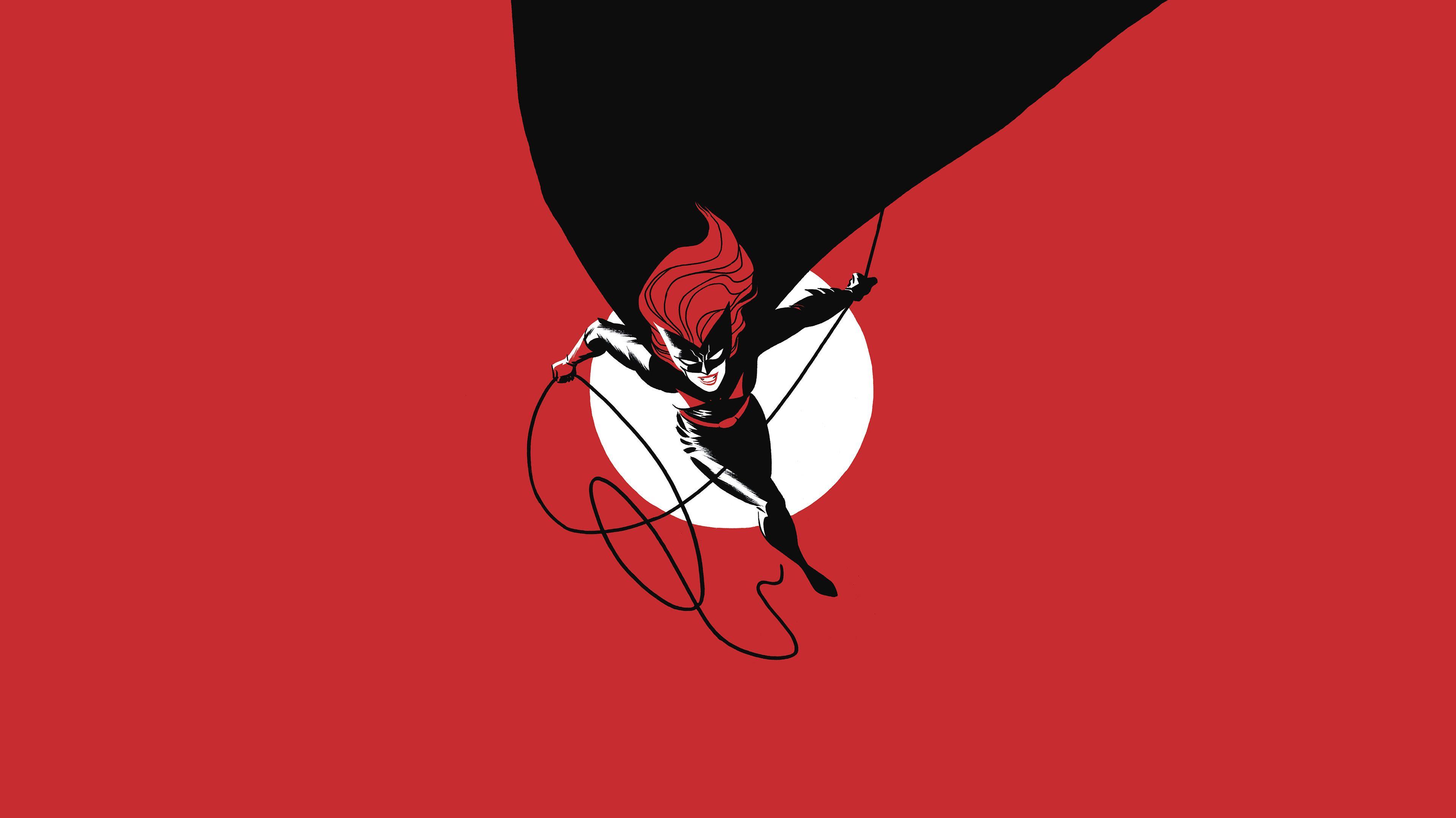 3840x2160 #Minimal, #DC Comics, K, #Batwoman. Mocah.org HD Wallpaper