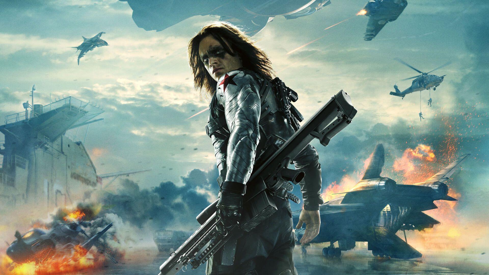 1920x1080 Winter Soldier Desktop Background
