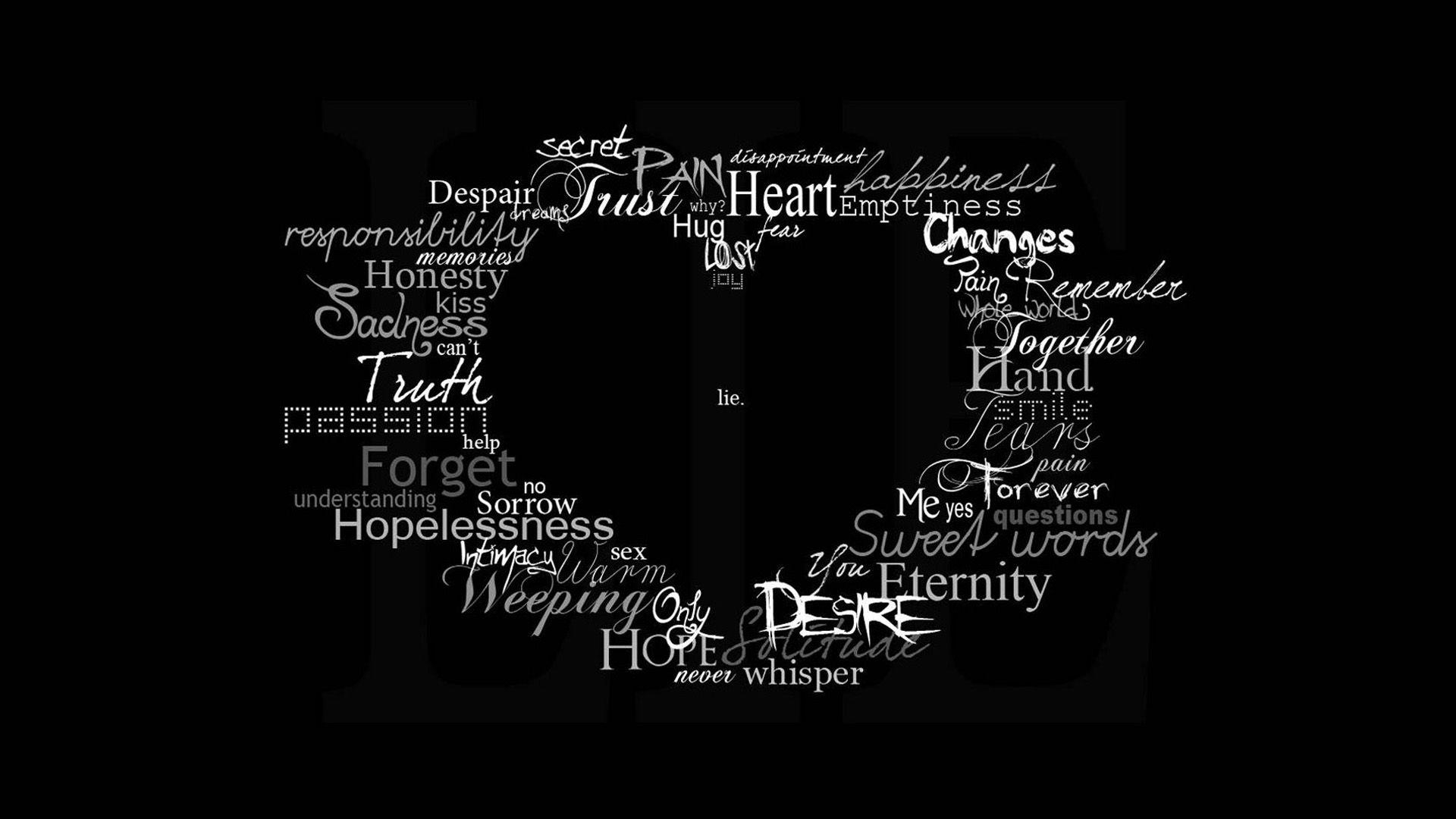 1920x1080 Emo Boy Girl Black And White