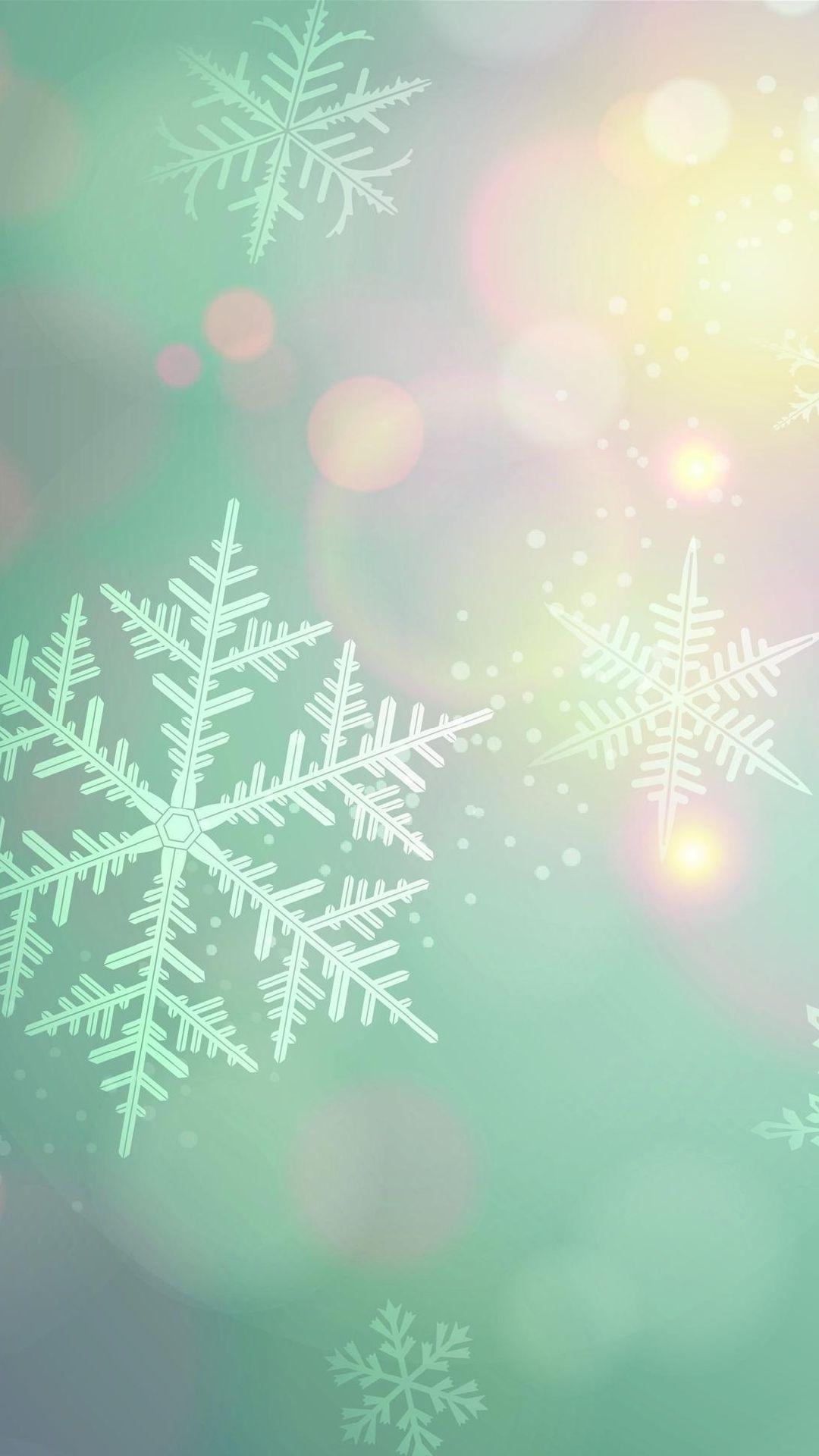 1080x1920 Snow Crystal 6. iPhone Wallpaper. Snowflake wallpaper, Cute