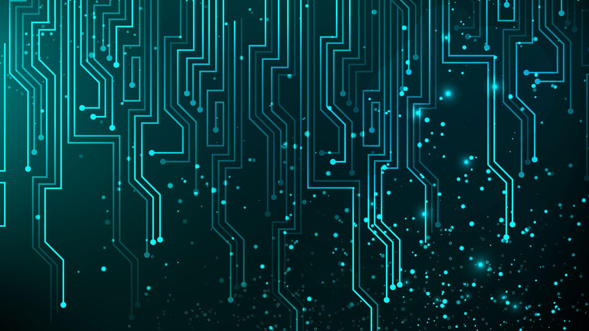1920x1080 Download 1920x1080 wallpaper digital art, circuit, abstract, lines