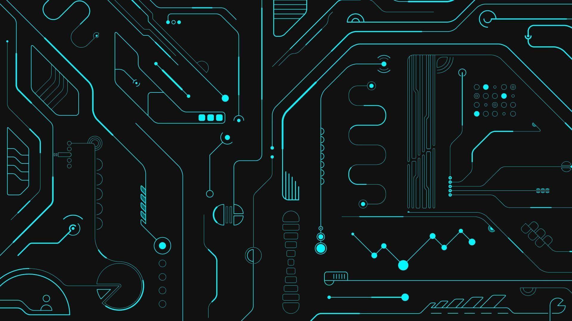 1920x1080 Circuit Wallpaper HD