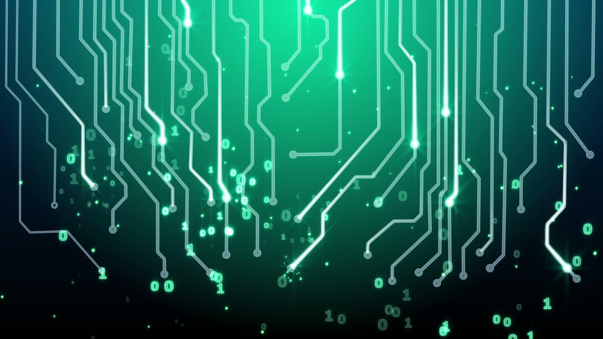1920x1080 Circuit Electronic Psychedelic Abstract Art. Electronics