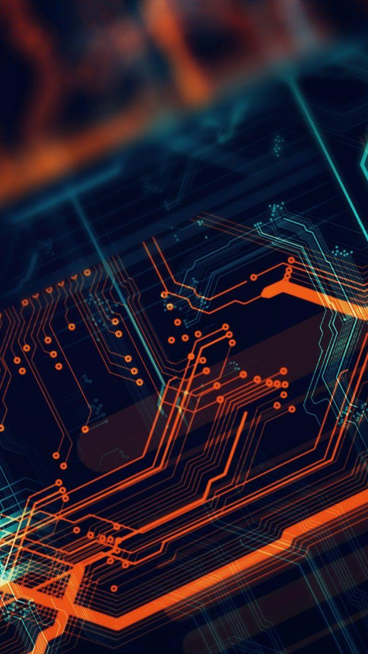 720x1280 Wallpaper Asus ROG Phone, abstract, colorful, Android 8. HD, OS