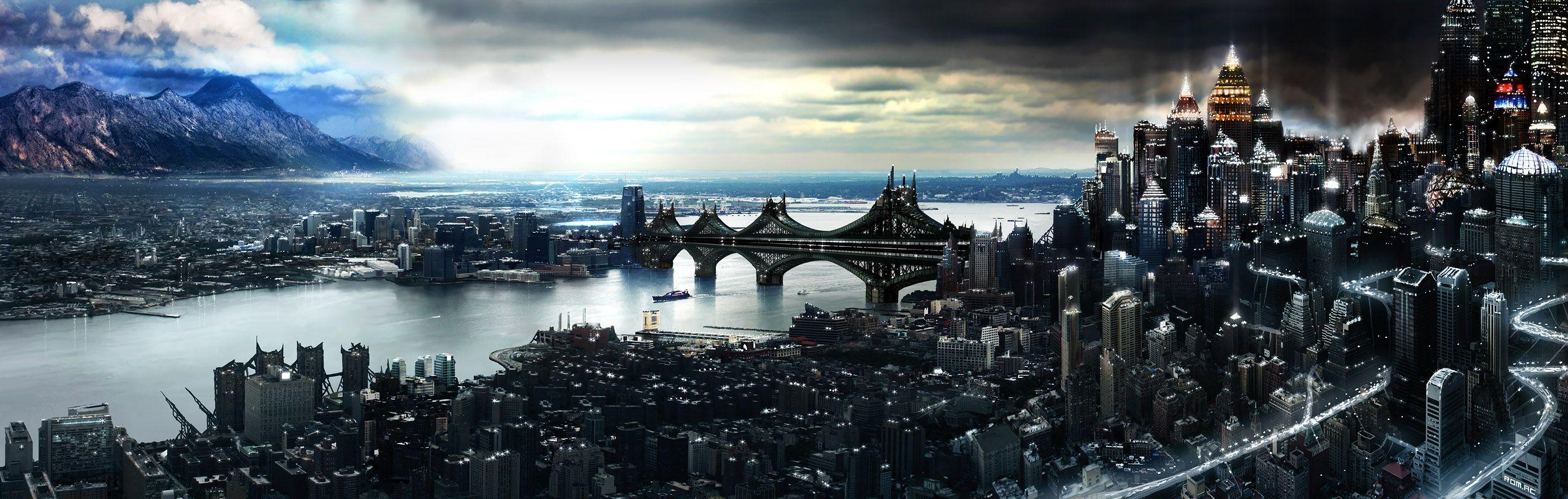 2514x800 Futuristic Wallpaper and Background Imagex800