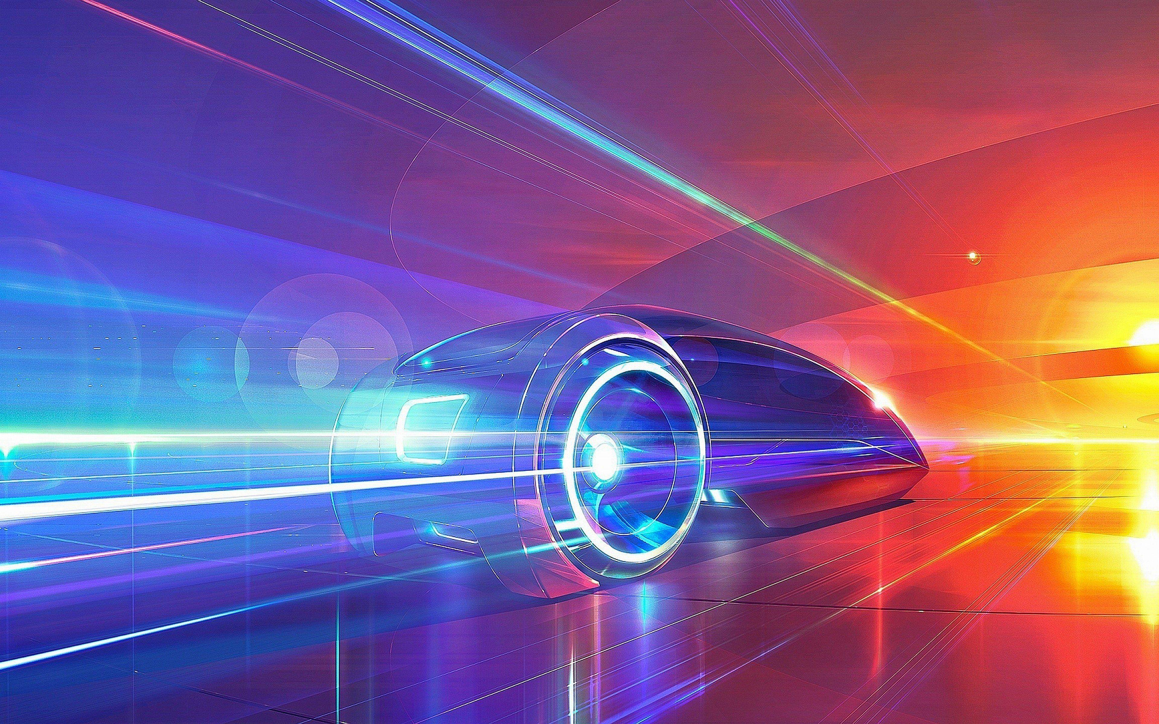 3840x2400 abstract, Futuristic, Car, Syd Mead HD Wallpaper / Desktop and Mobile Image & Photo