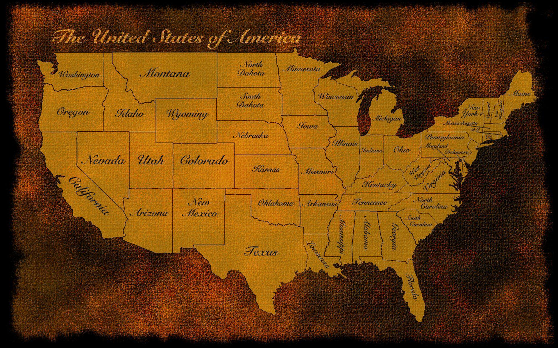 1920x1200 Us Map Wallpaper. Dangerous Wallpaper