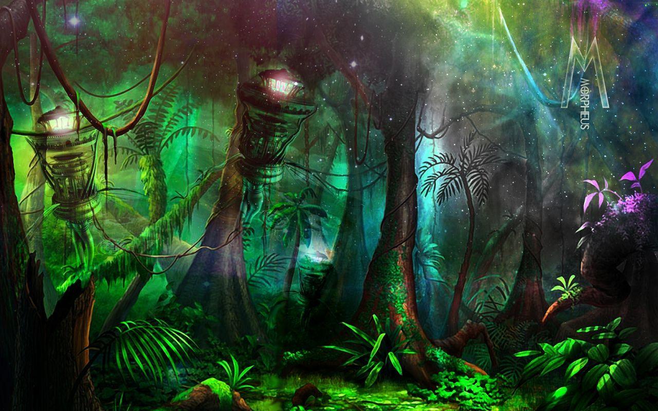 Jungle Abstract Wallpapers - Top Free Jungle Abstract Backgrounds - WallpaperAccess