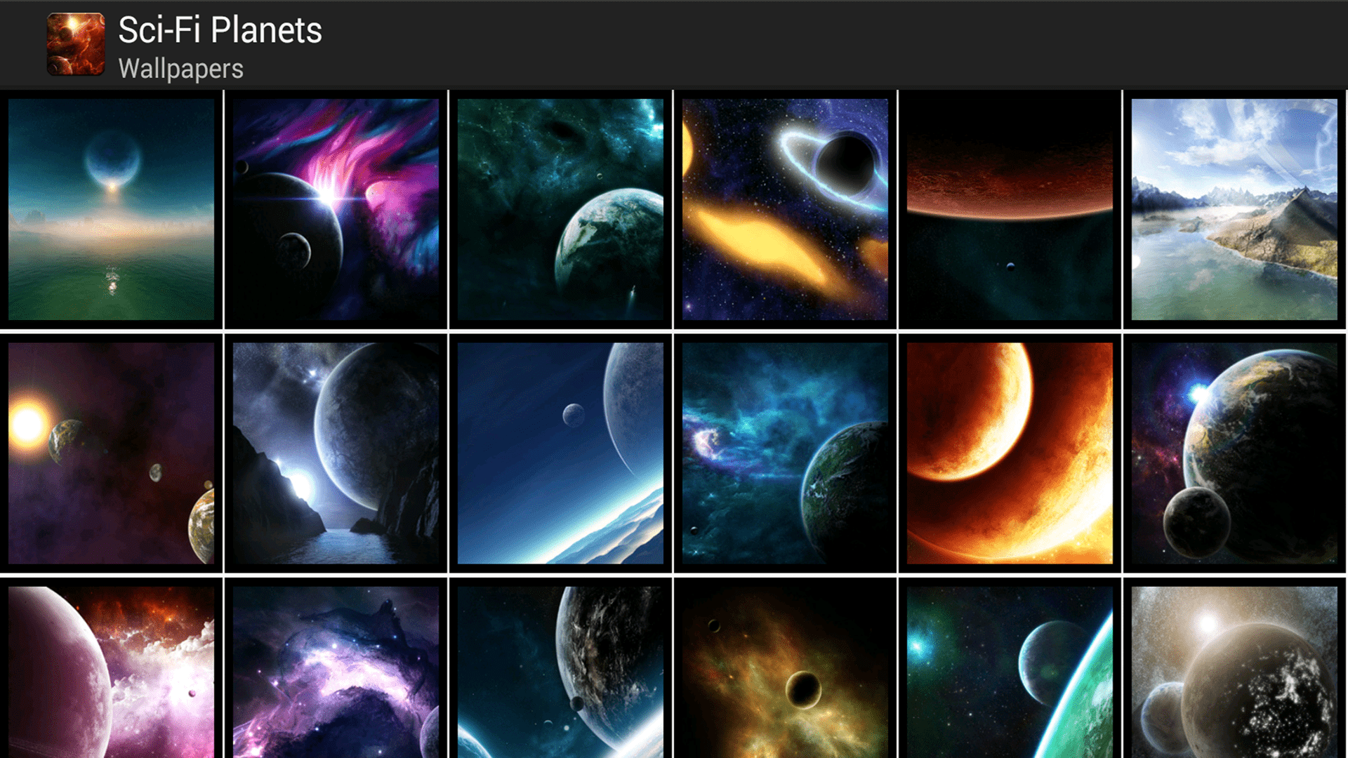 1920x1080 Sci Fi Planets Wallpaper: Amazon.ca: Appstore For Android