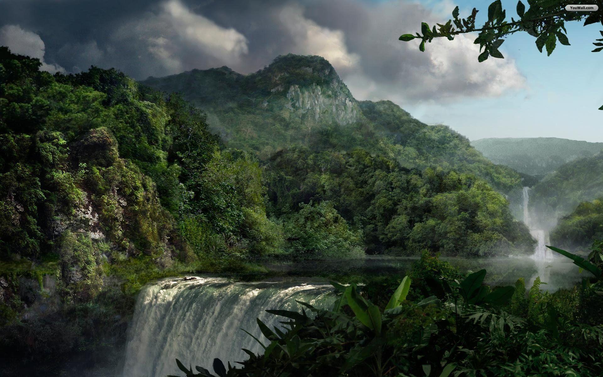 1920x1200 Jungle Wallpaper Desktop