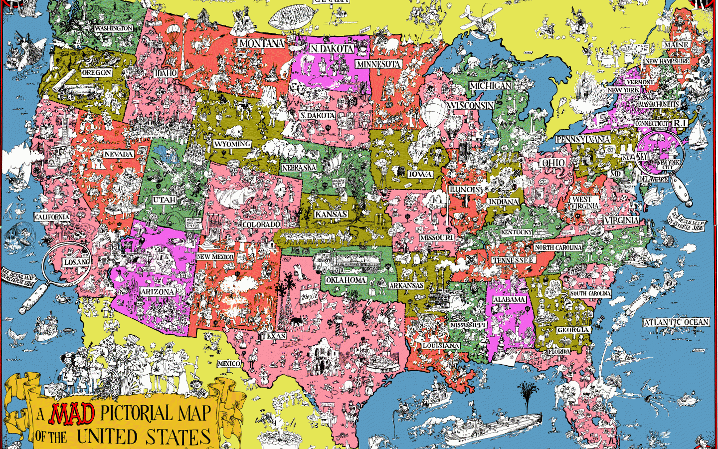 1440x900 Free download 15 United States Of America Map HD Wallpaper