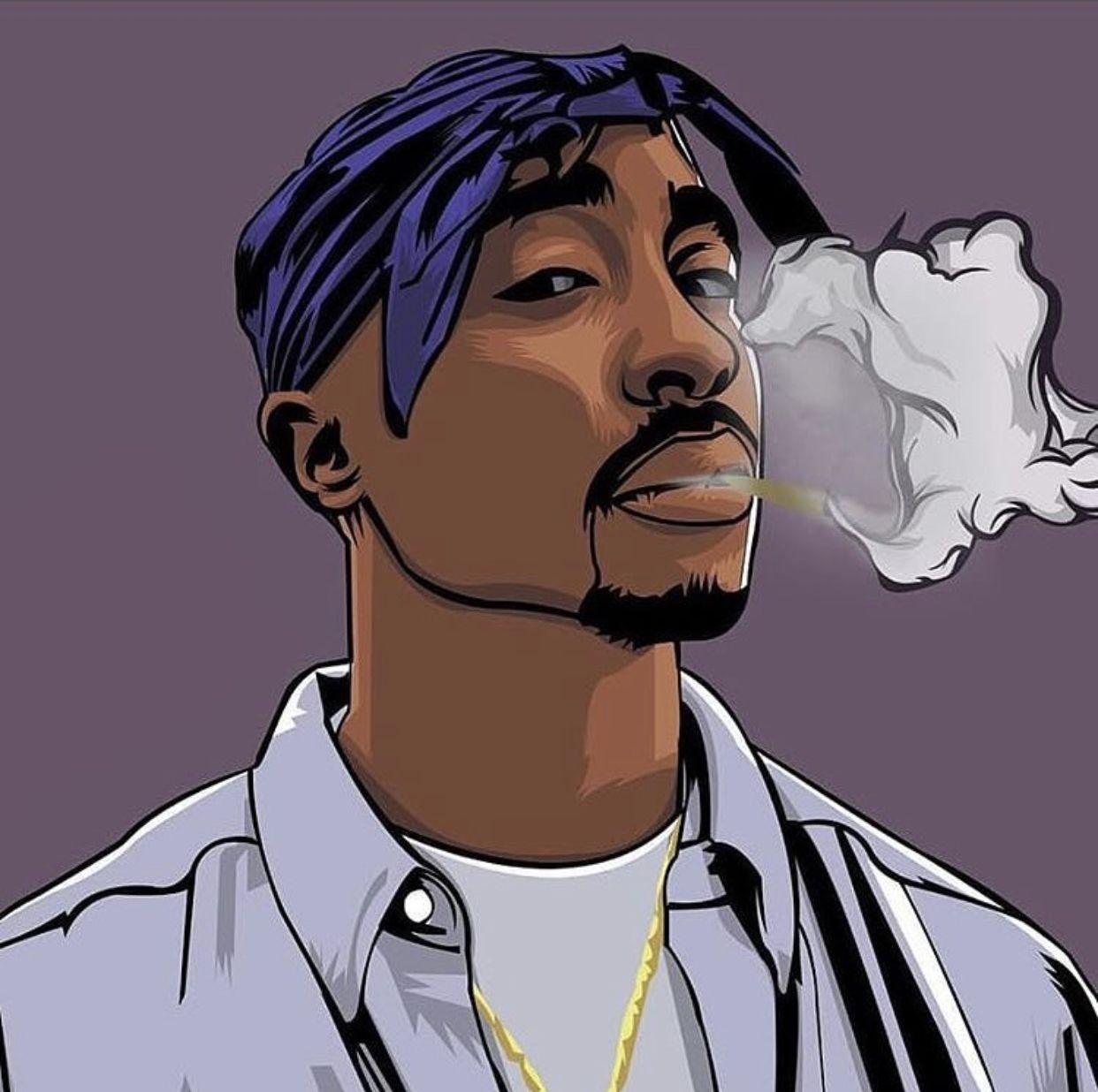 2Pac Cartoon Wallpapers - Top Free 2Pac Cartoon Backgrounds -  WallpaperAccess