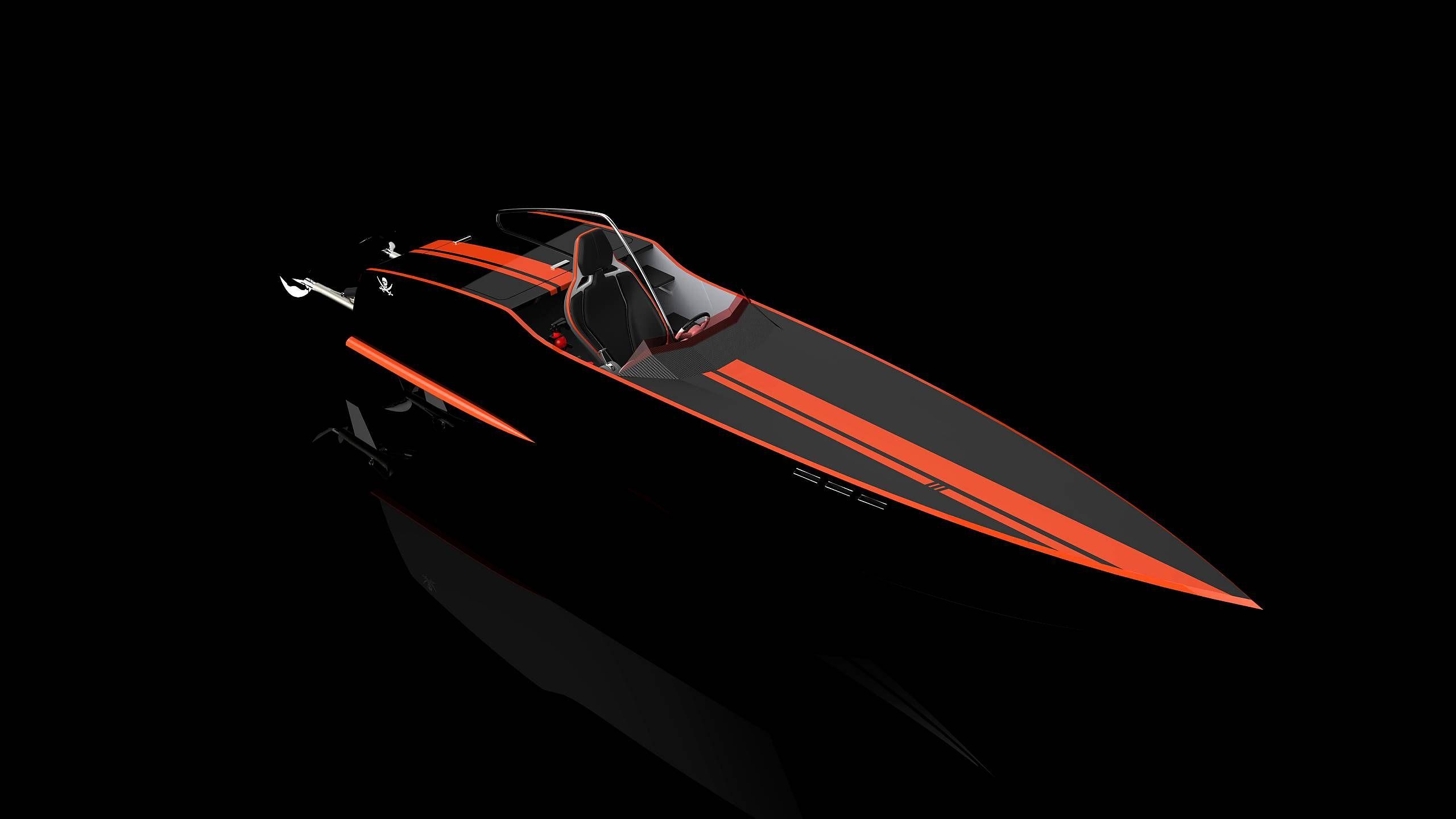 2560x1440 Speed Boat Wallpaper