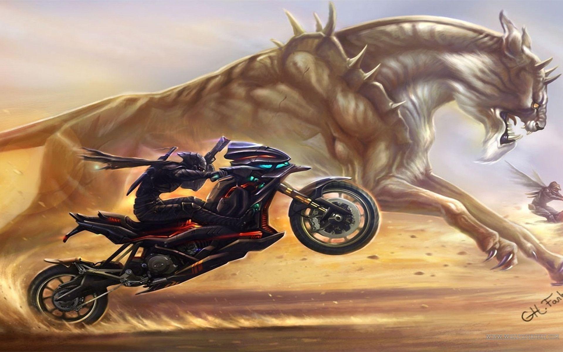 1920x1200 Cool Motorcycle Wallpaper