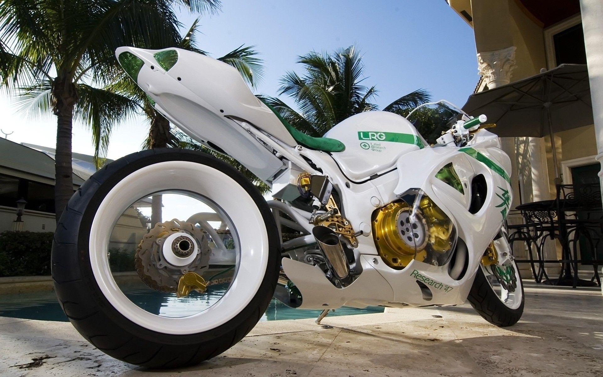 1920x1200 Awesome White Motorcycle