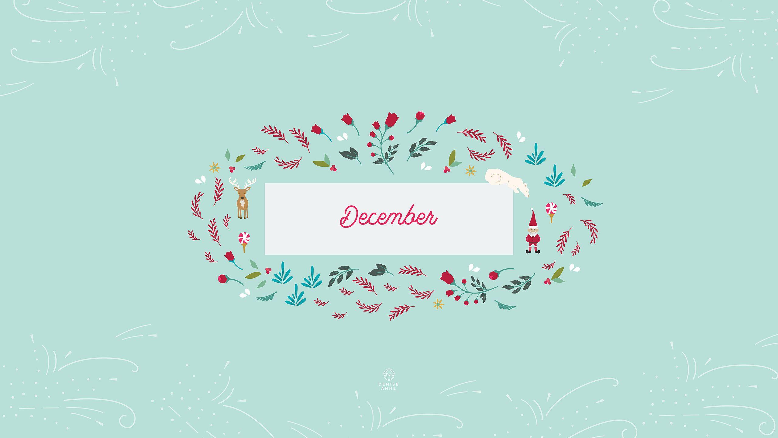2560x1440 Free Christmas Desktop Wallpaper's North Designs