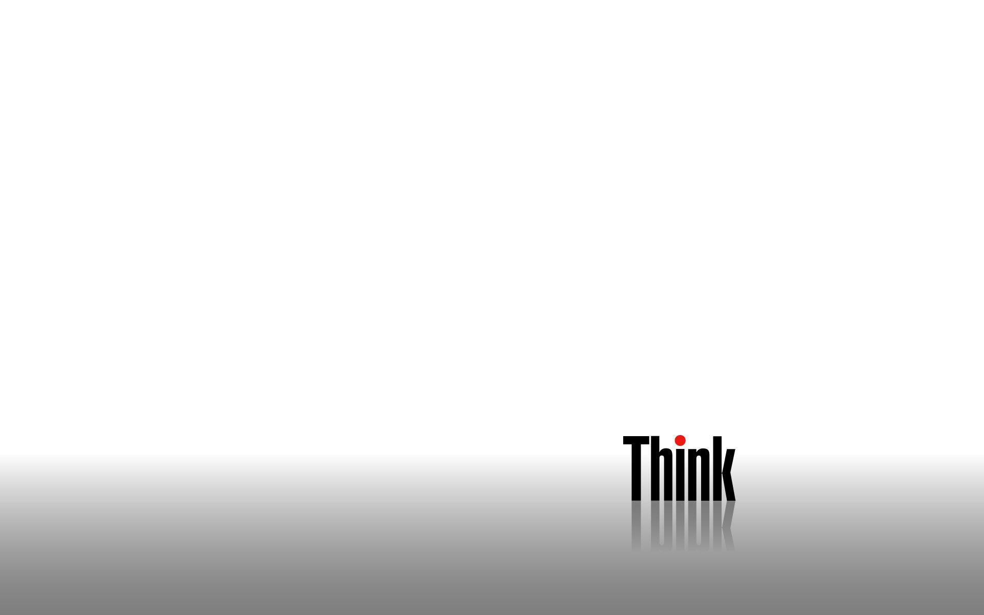 1920x1200 Think White desktop PC and Mac wallpaper