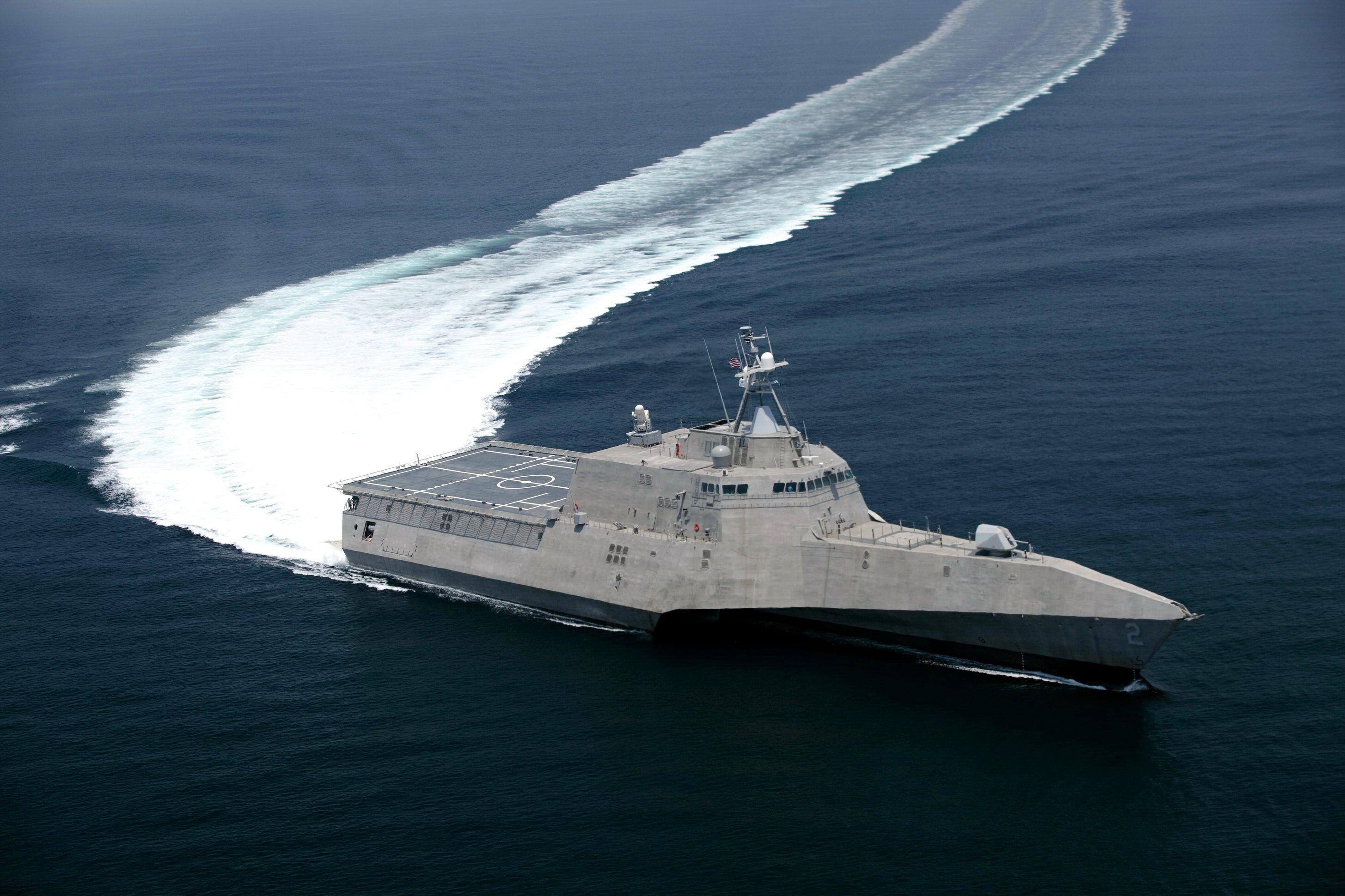 2910x1940 Photos Trimaran Littoral Combat Ship (LCS) Ships Army 2910x1940