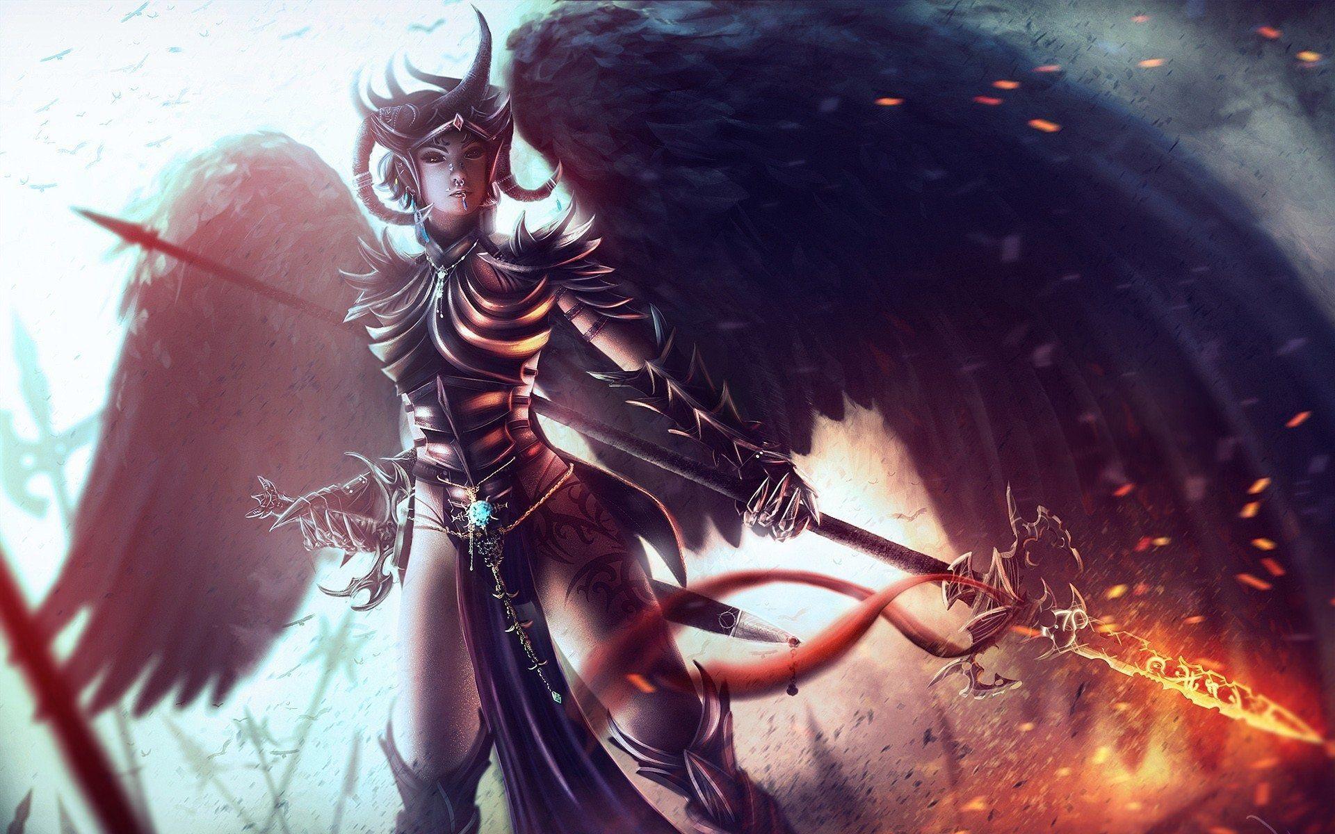 1920x1200 fantasy girls HD background wallpaper free download