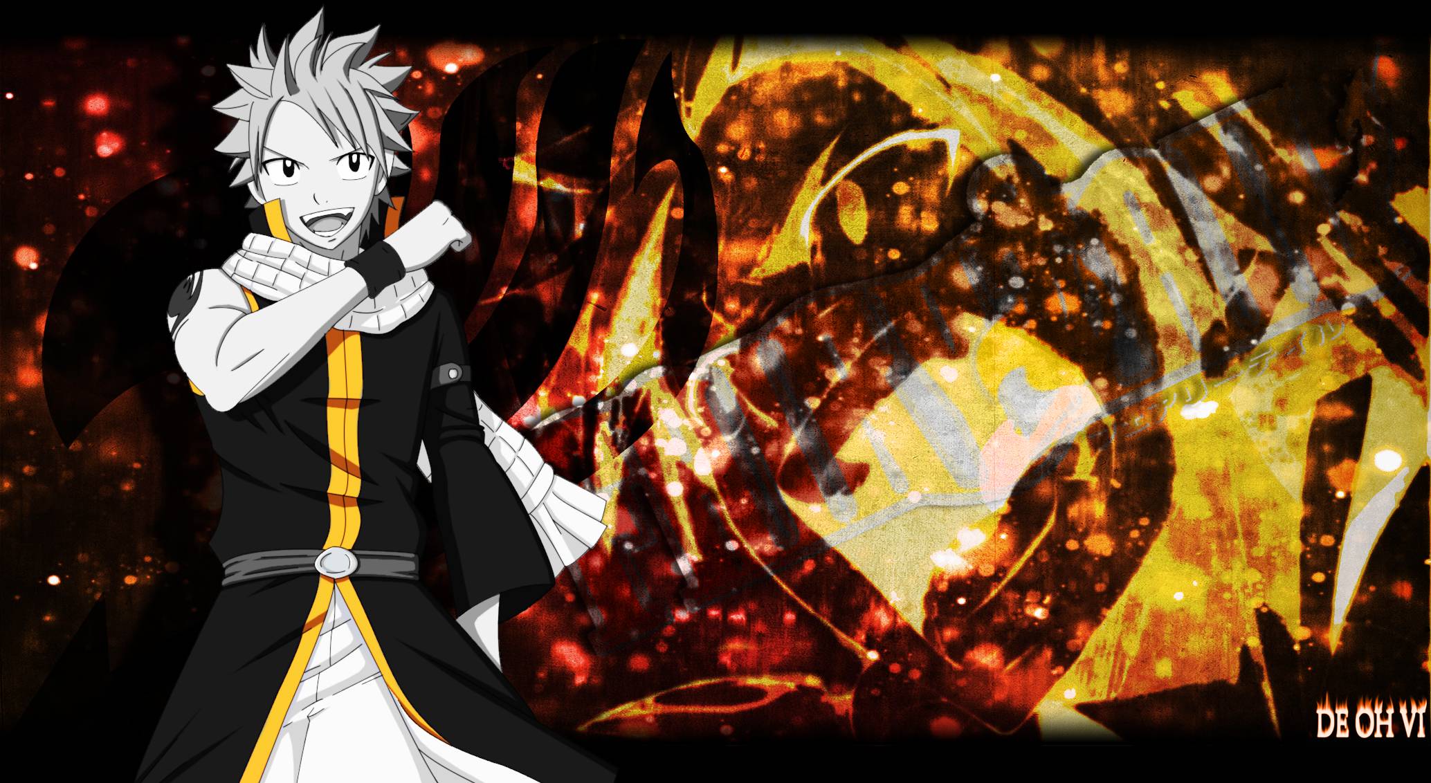 2068x1132 Natsu Wallpaper