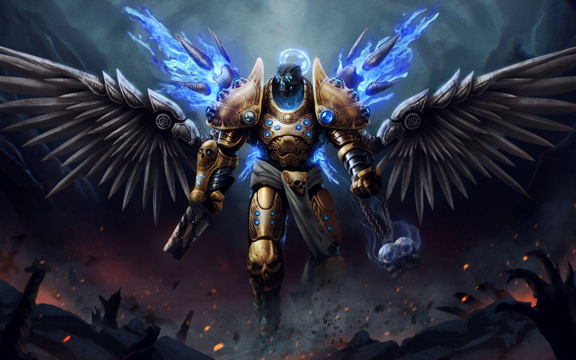 1920x1200 Angel Warrior Wallpaper