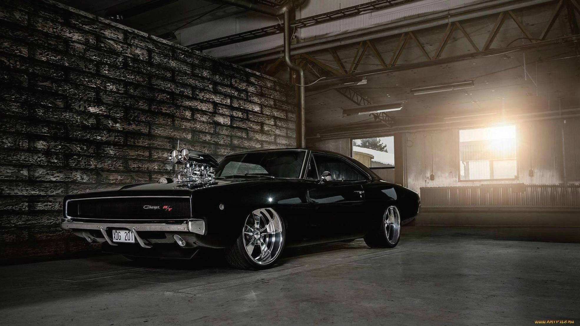 1970x1108 Classic Muscle Car Wallpaper HD
