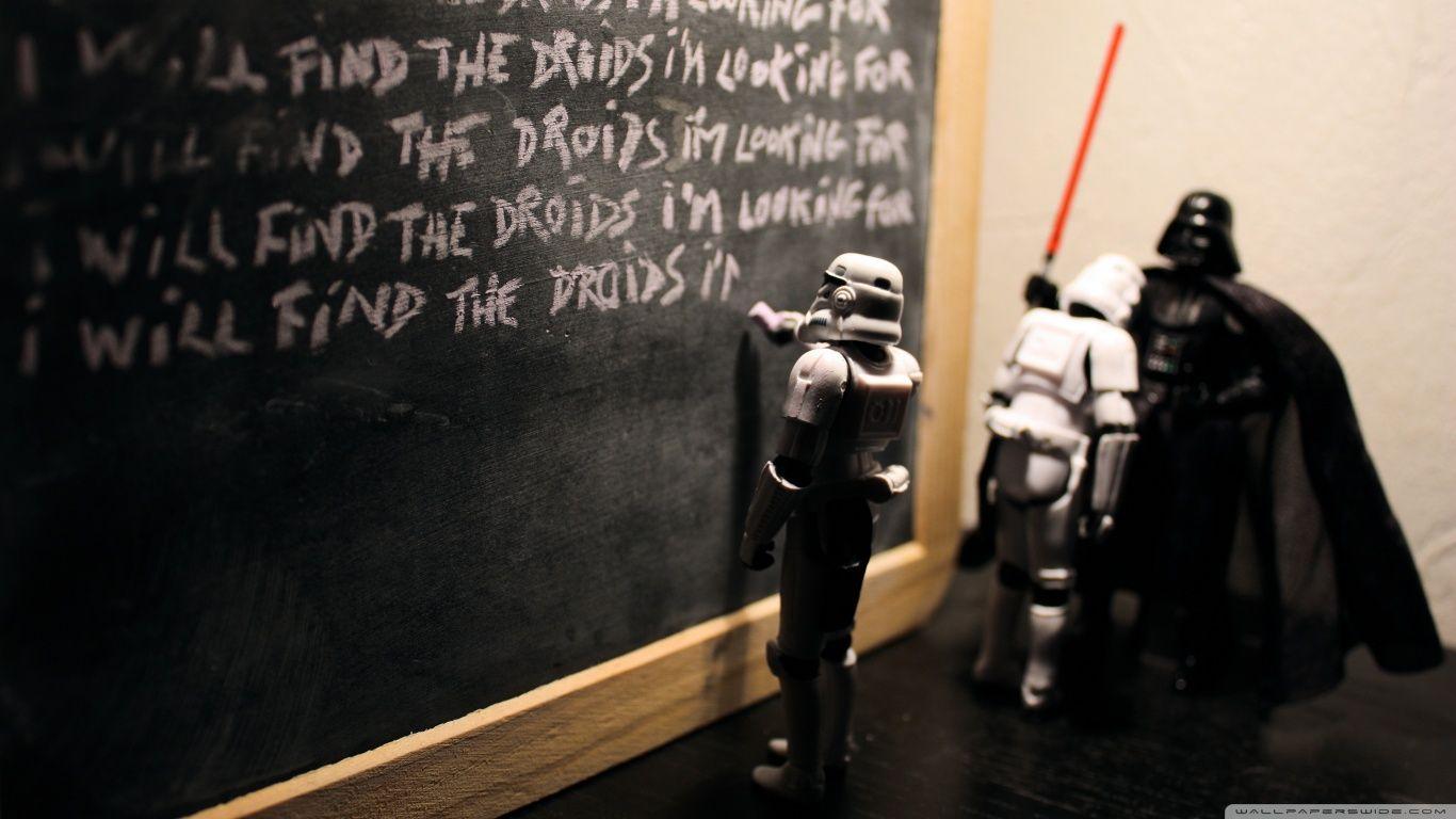 1366x768 I will find the droids I'm looking for Wallpaper and Background