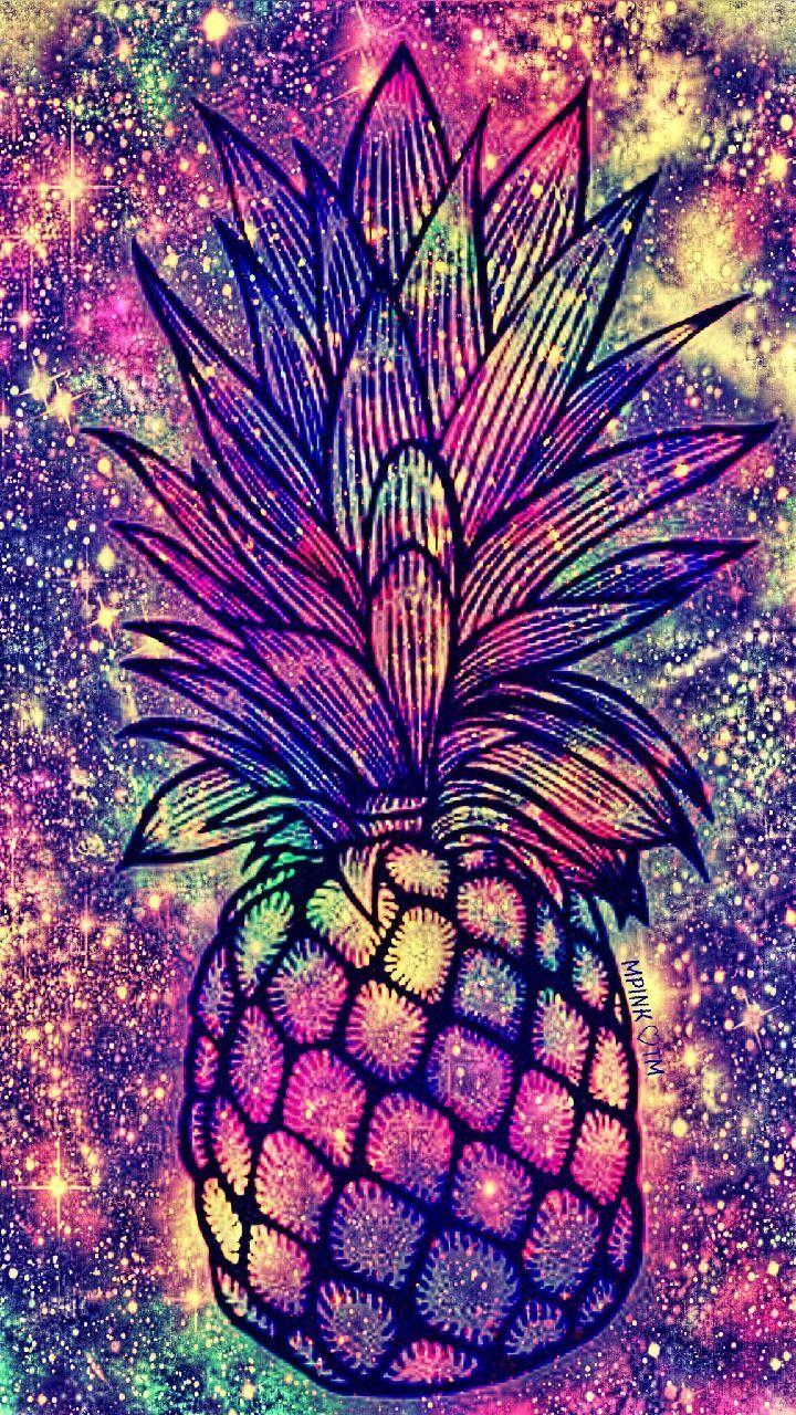 720x1280 Fruity Pineapple Galaxy Wallpaper #androidwallpaper
