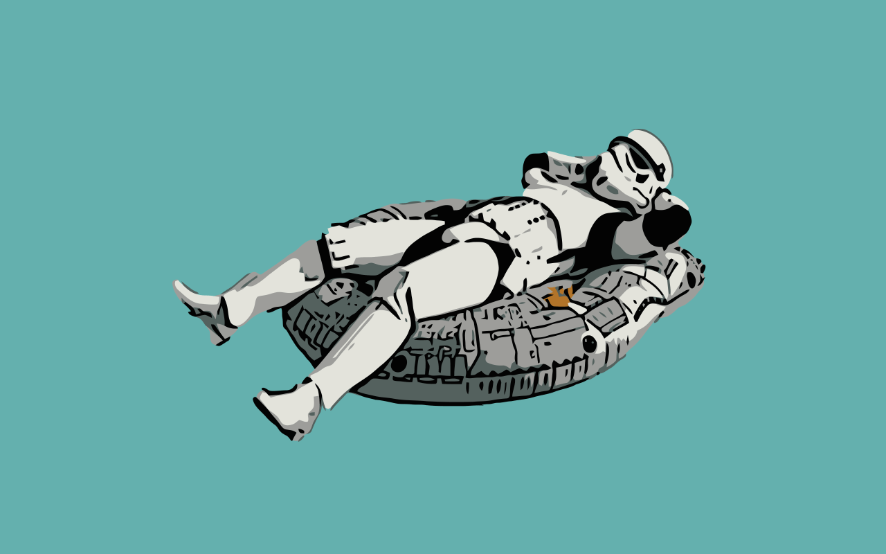 1280x800 The Paper Wall Stormtrooper. Star wars wallpaper, Star