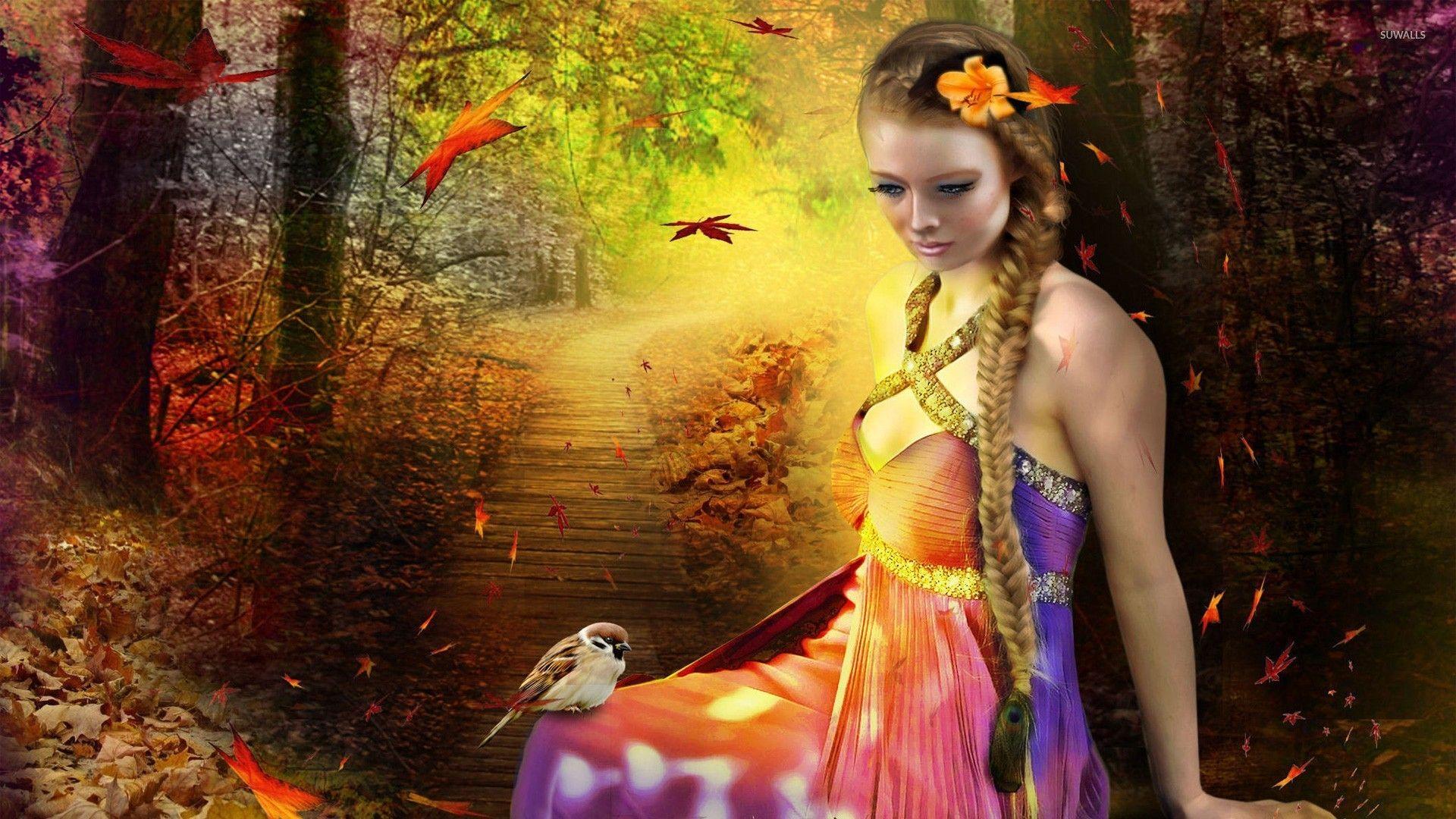 1920x1080 Forest fairy [2] wallpaper wallpaper