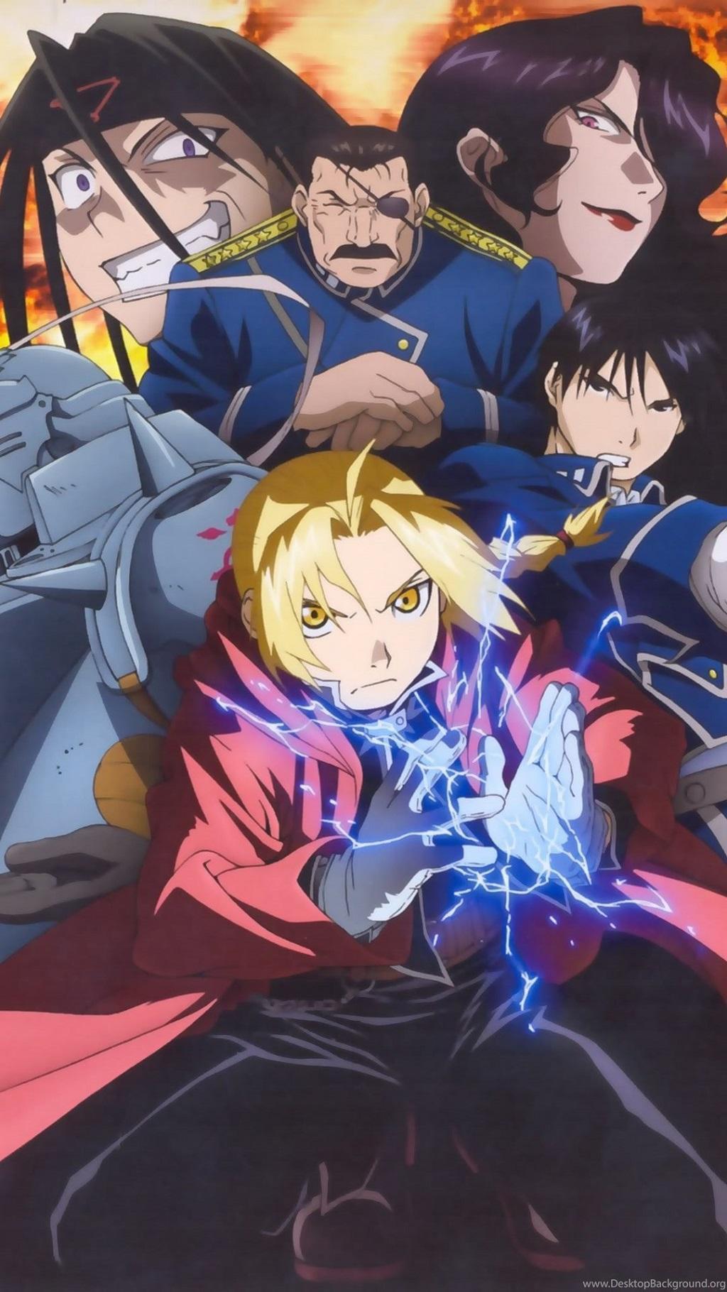 1024x1820 Fullmetal Alchemist Wallpaper Art for Android