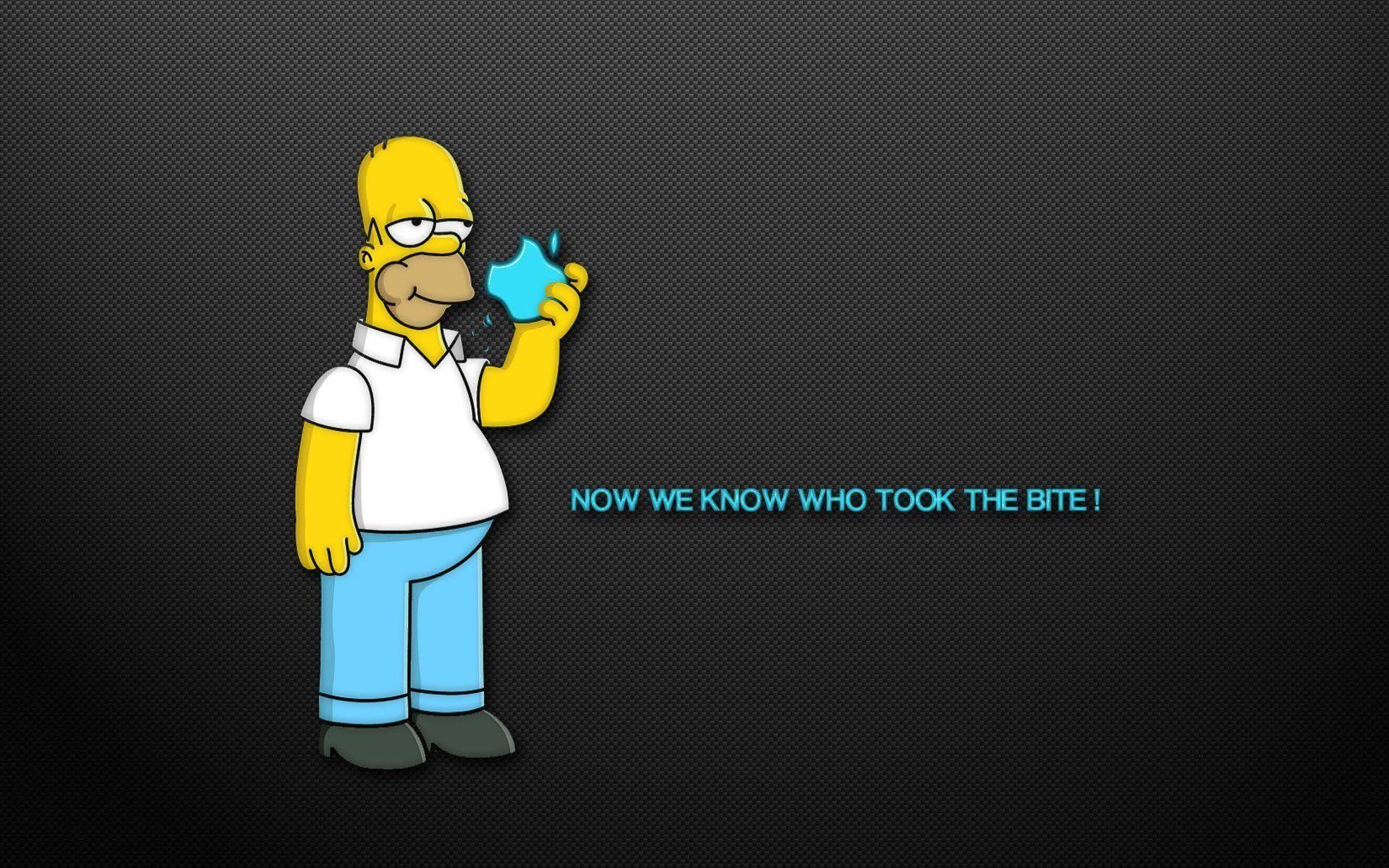 1920x1200 Homer Simpson Wallpaper