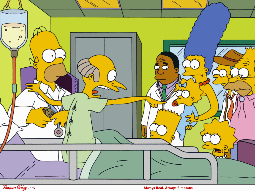 1024x768 Simpsons episode wallpaper