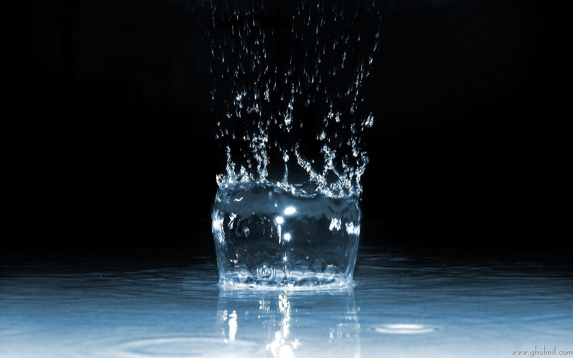 1920x1200 Water Drops Background