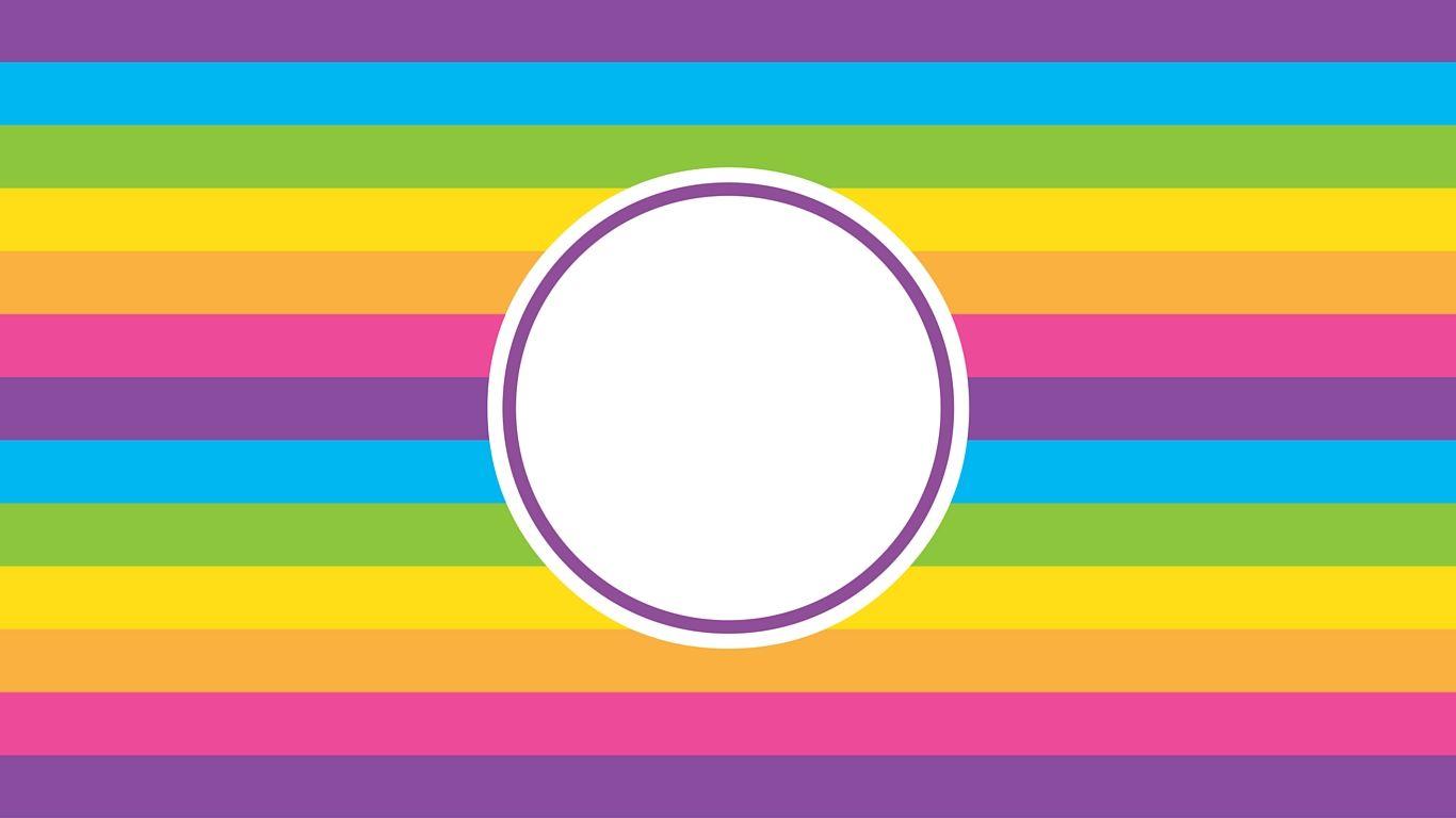 1366x768 How to make a monogram computer wallpaper for FREE using Canva (Video Tutorial) About Planners