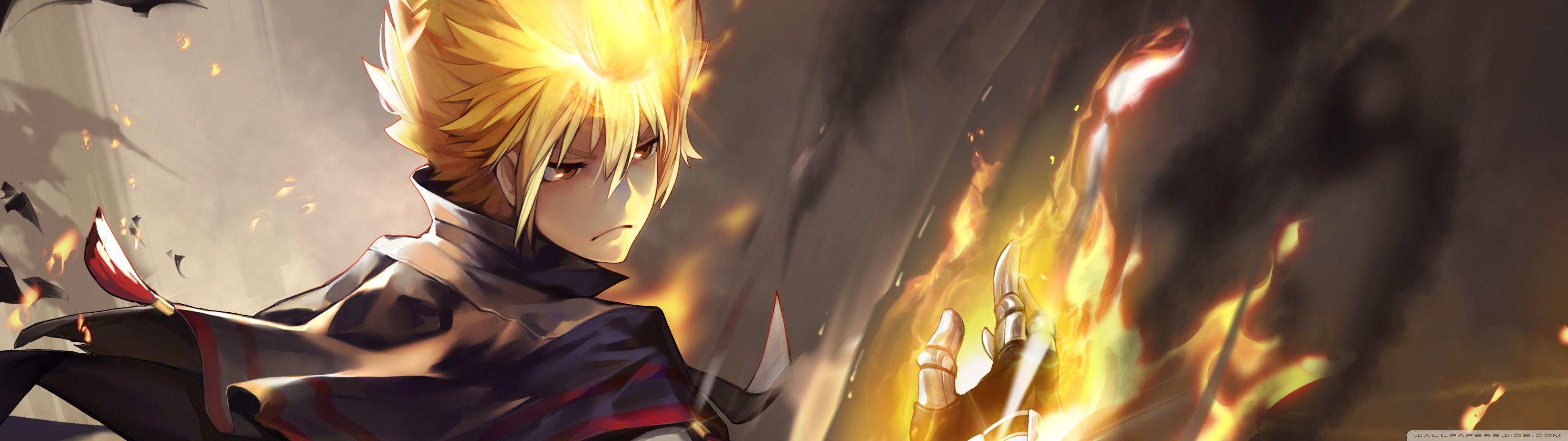 3840x1080 Anime Original Ultra HD Desktop Background Wallpaper for 4K UHD TV : Multi Display, Dual & Triple Monitor : Tablet